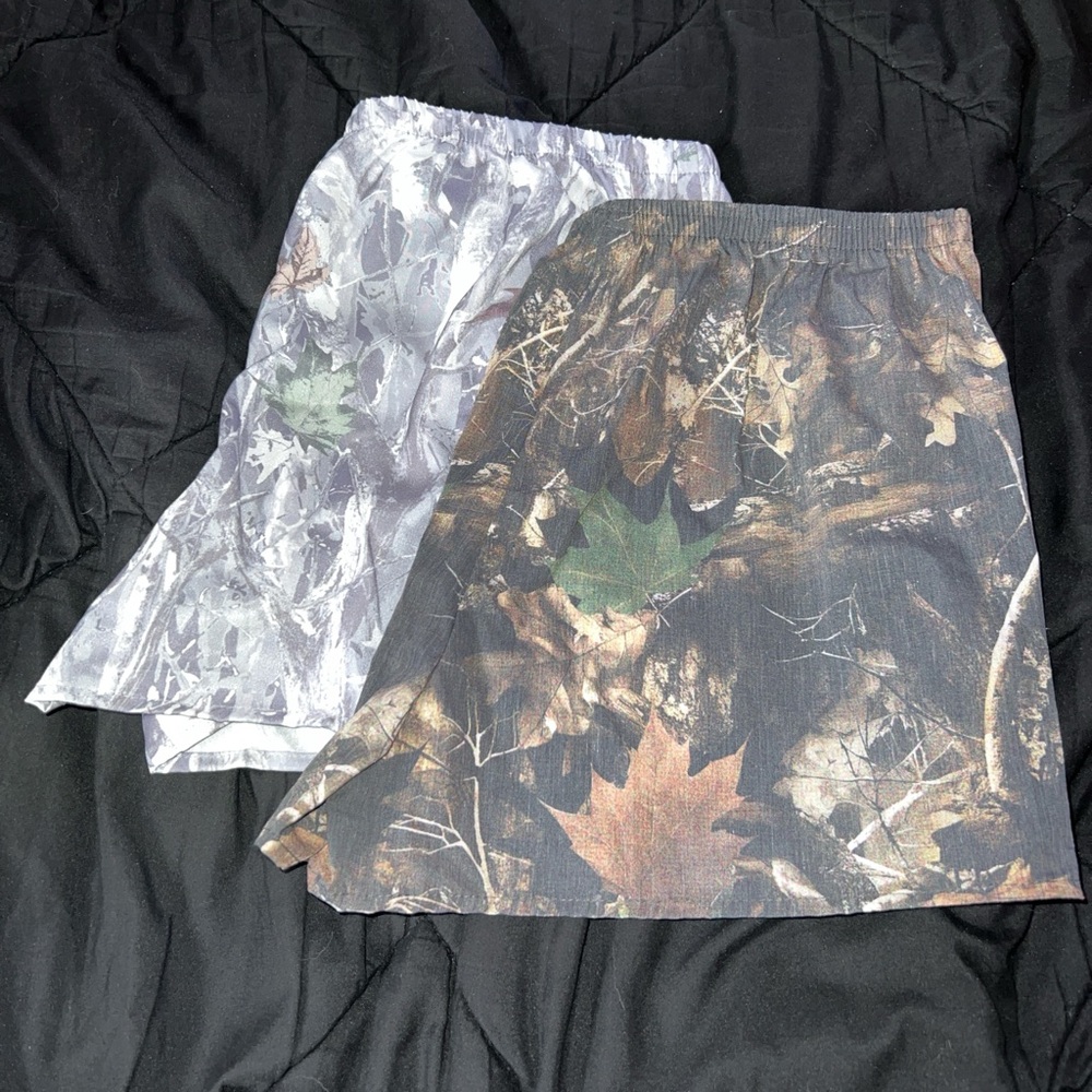 SHEIN camo shorts